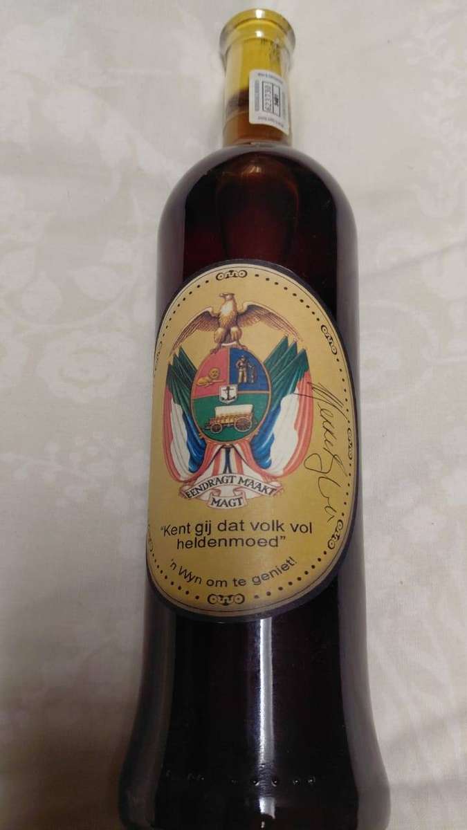 Wine collection Signed by AWB leader Eugène Terre'Blanche