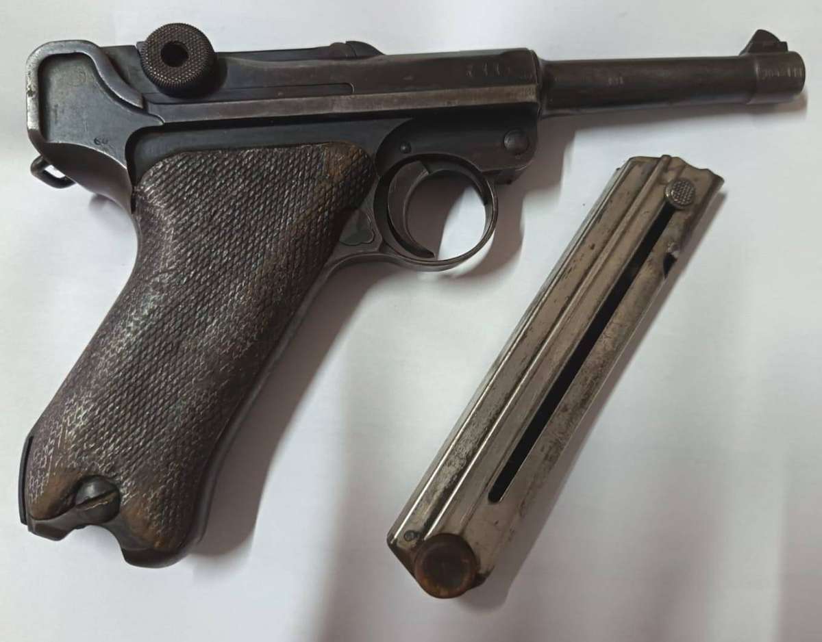 WW2 Deactivated 9mm Lugar 1918