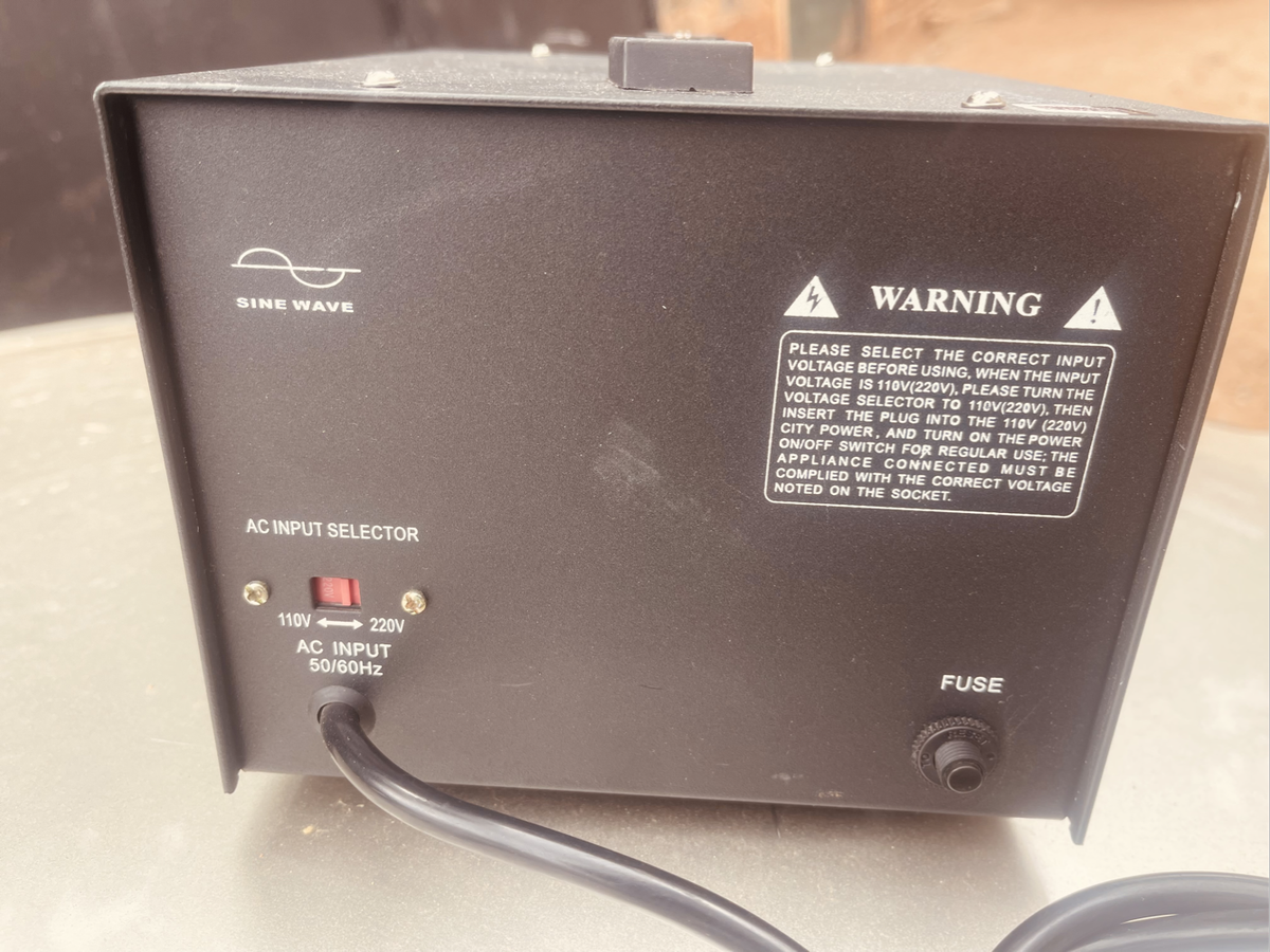 DT-2000VA step up & down voltage transformer/ converter