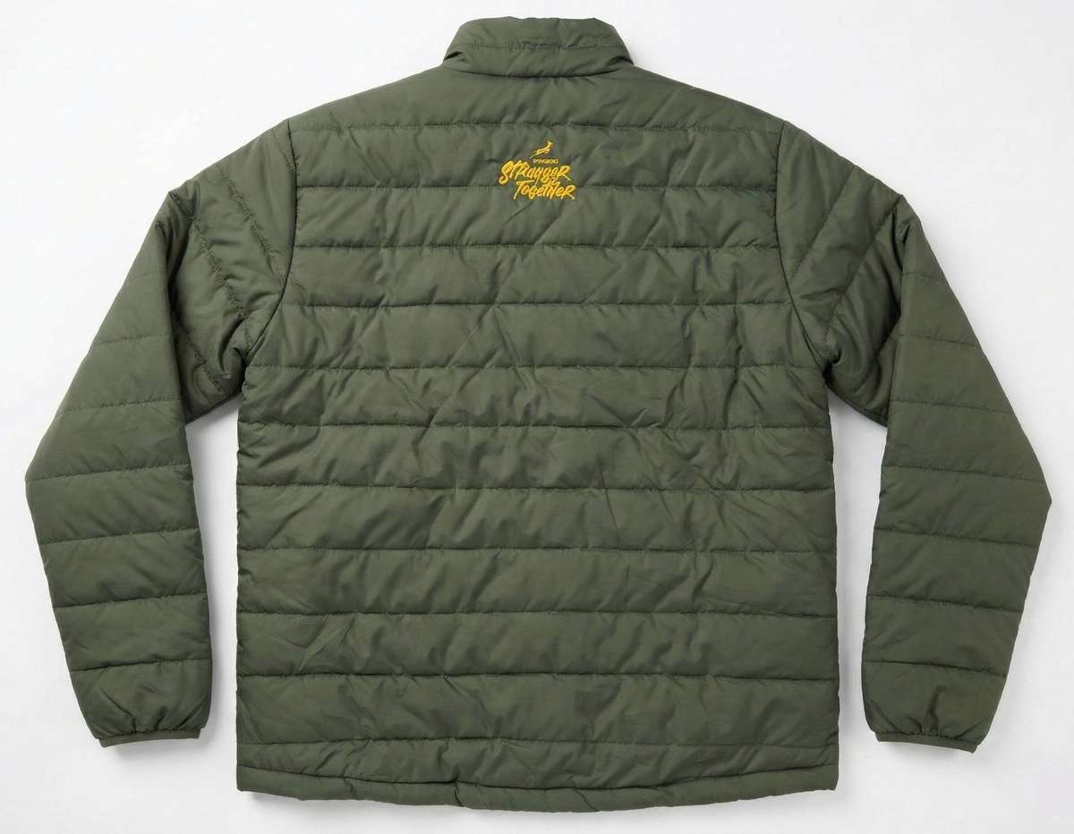 Limited Edition Springboks 'Stronger Together' Padded Puffer Jacket  Size 3X-Large