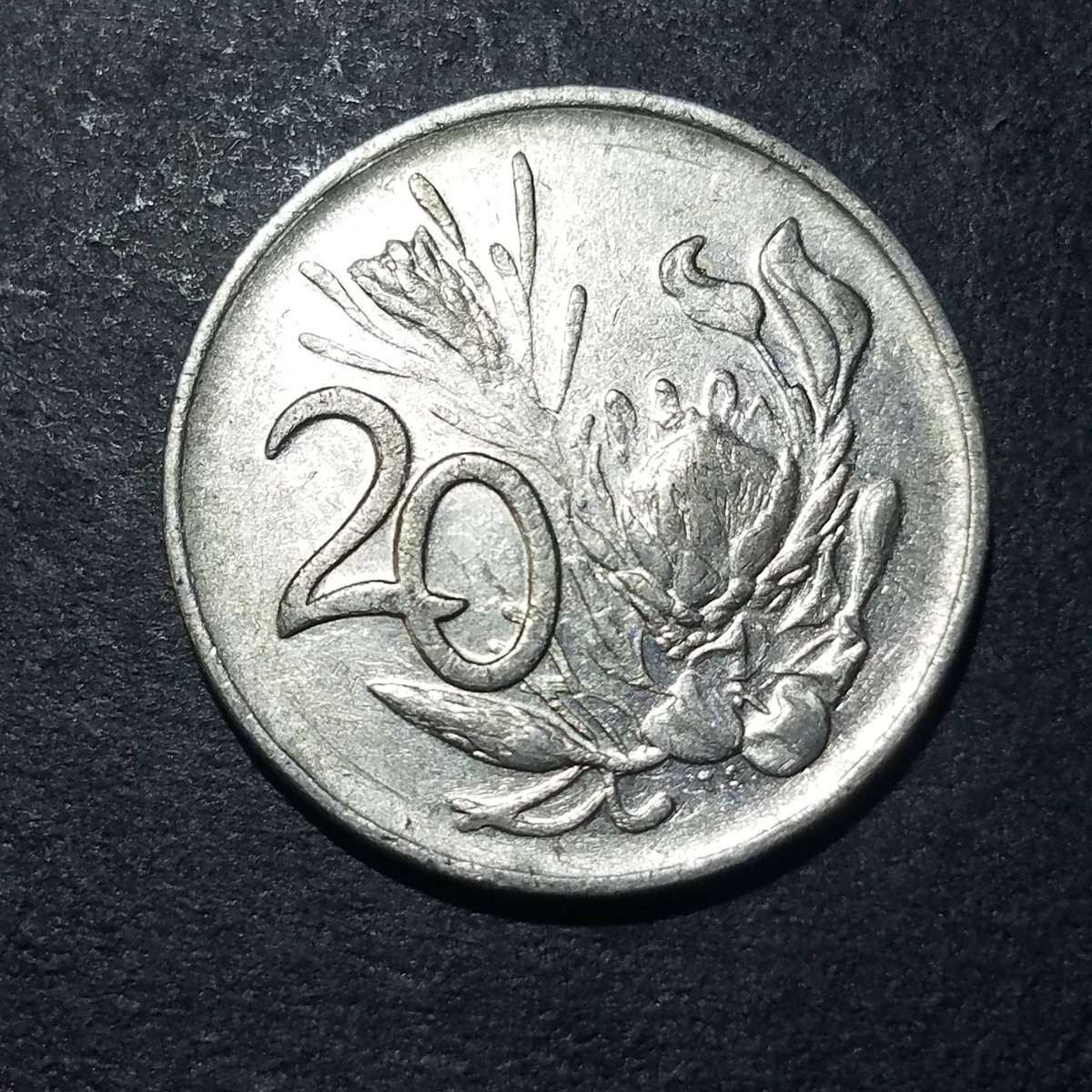 1988 RSA 20 cent - 534