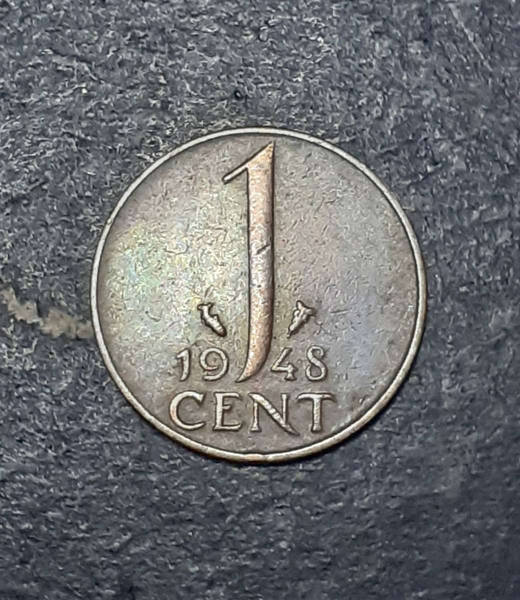 1948 Netherlands  1 Cent - 2060 (May Madness - Selected Coins @ ONLY R3.00)