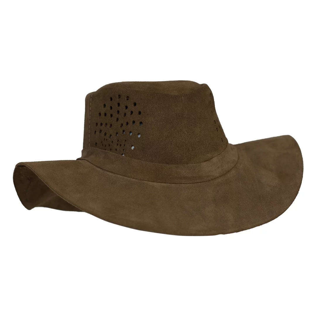 Stevenson Hamilton De La Rey Suede Leather Hat