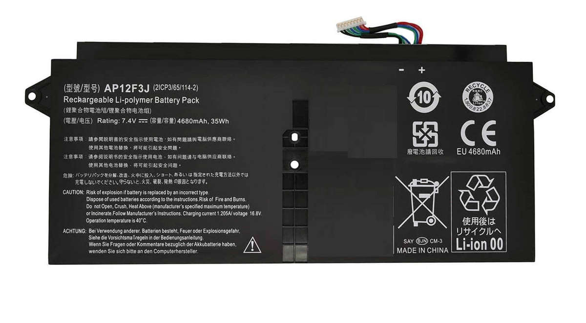 AP12F3J, KT.00403.009, Acer Aspire S7-391 Battery