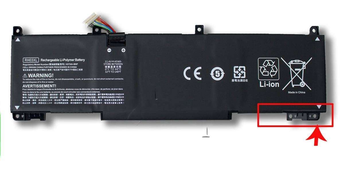 RH03XL, HP ProBook 430 G8, 450 G8 Battery