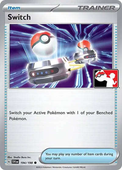 Switch Prize Pack Series Five Common 194/198 Holofoil