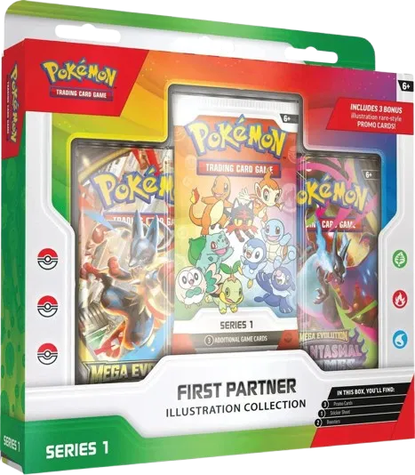 Pokemon - First Partner Illustration Collection (Series 1) 2026
