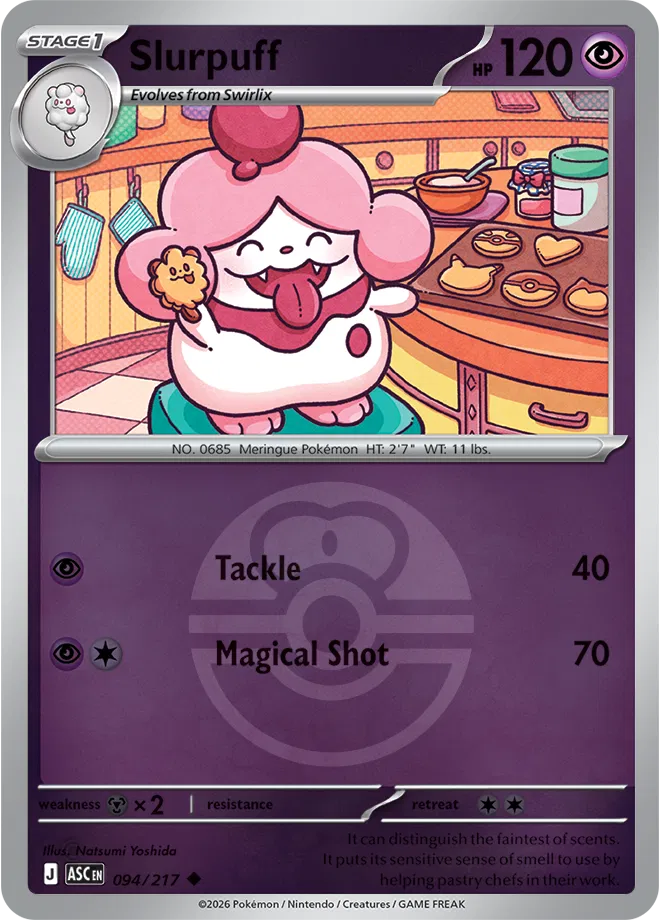 Slurpuff (Love Ball) Ascended Heroes Uncommon 094/217
