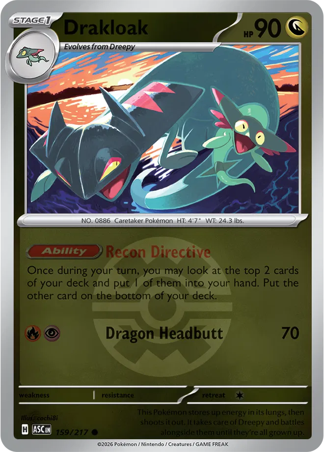 Drakloak (Quick Ball) Ascended Heroes Common 159/217
