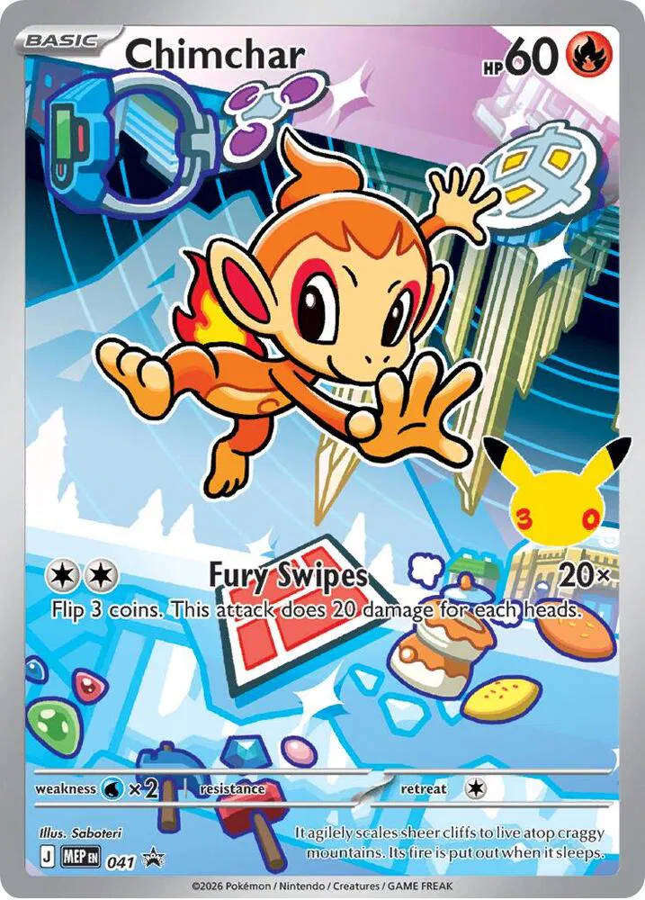 Chimchar Mega Evolution Promos Promo 041