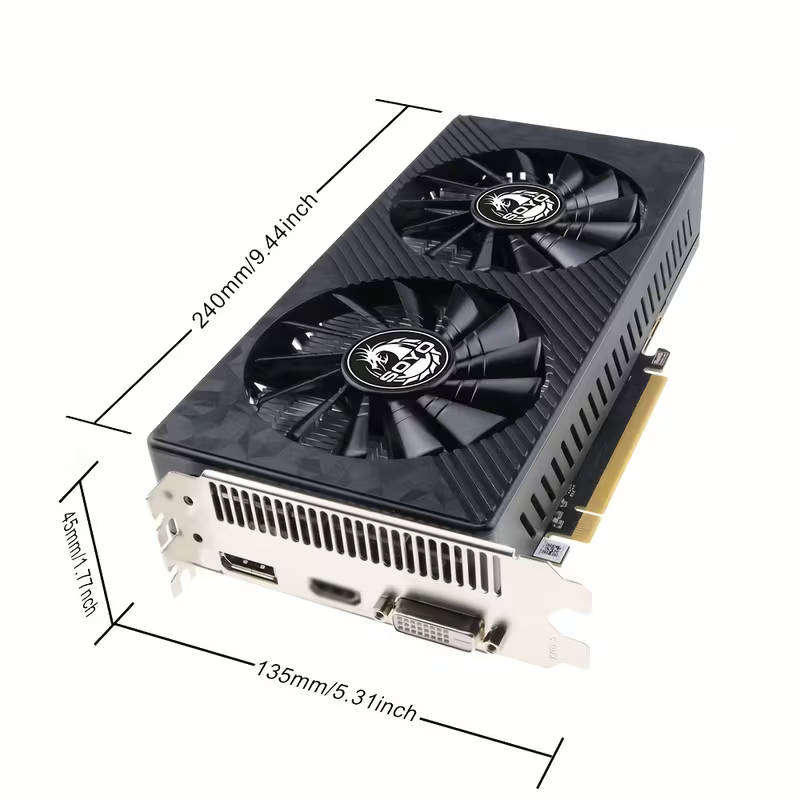 SOYO Radeon RX590 4GB AMD Graphics Card for sale