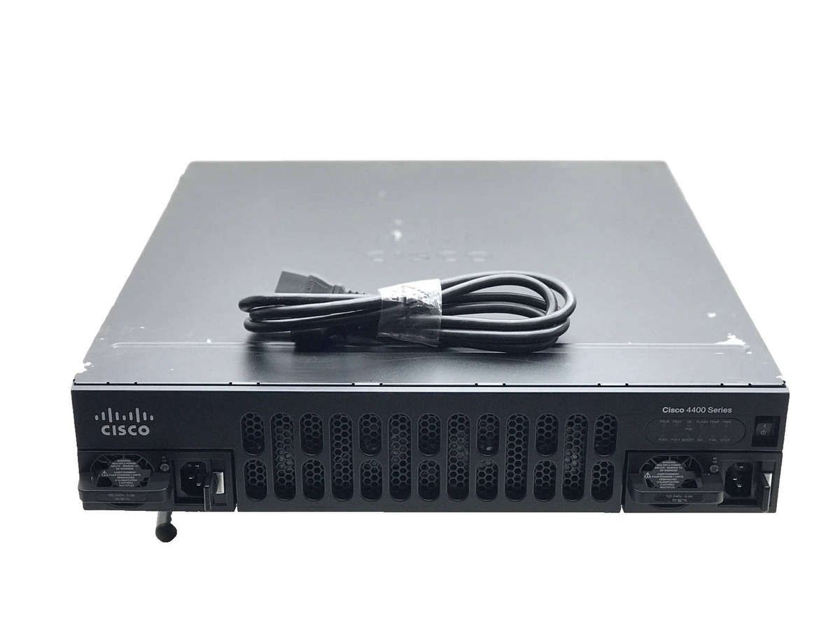 Cisco ISR4451-X/K9 Router + NIM-ES2-8 (8-Port Gigabit Switch Module)