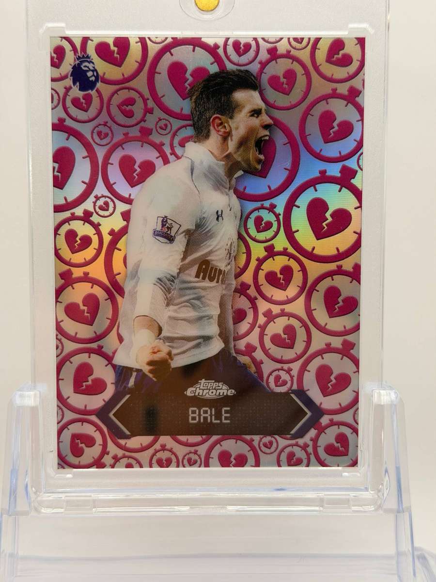 2026 Topps Chrome Premier League Heartbreakers Gareth Bale Tottenham Hotspur
