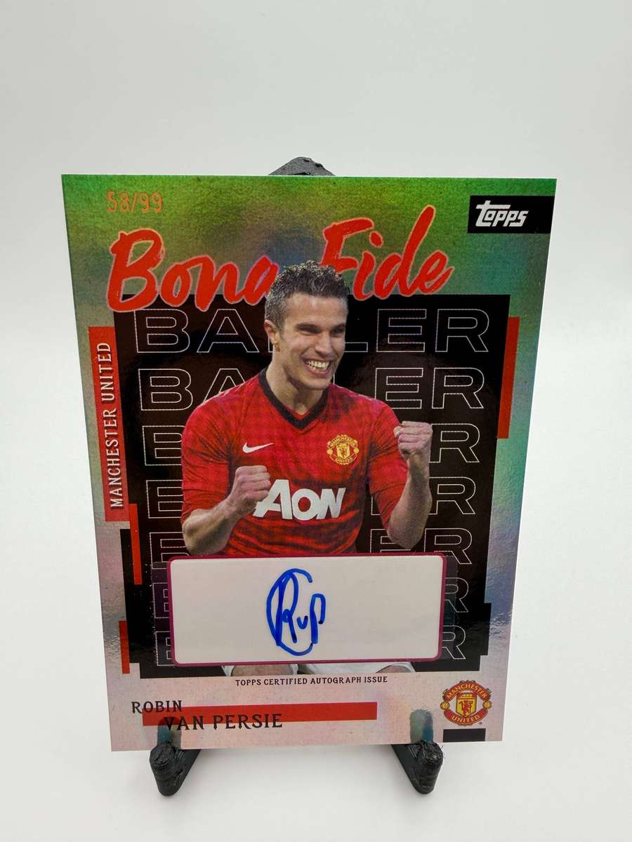 Robin Van Persie Manchester United Auto /99