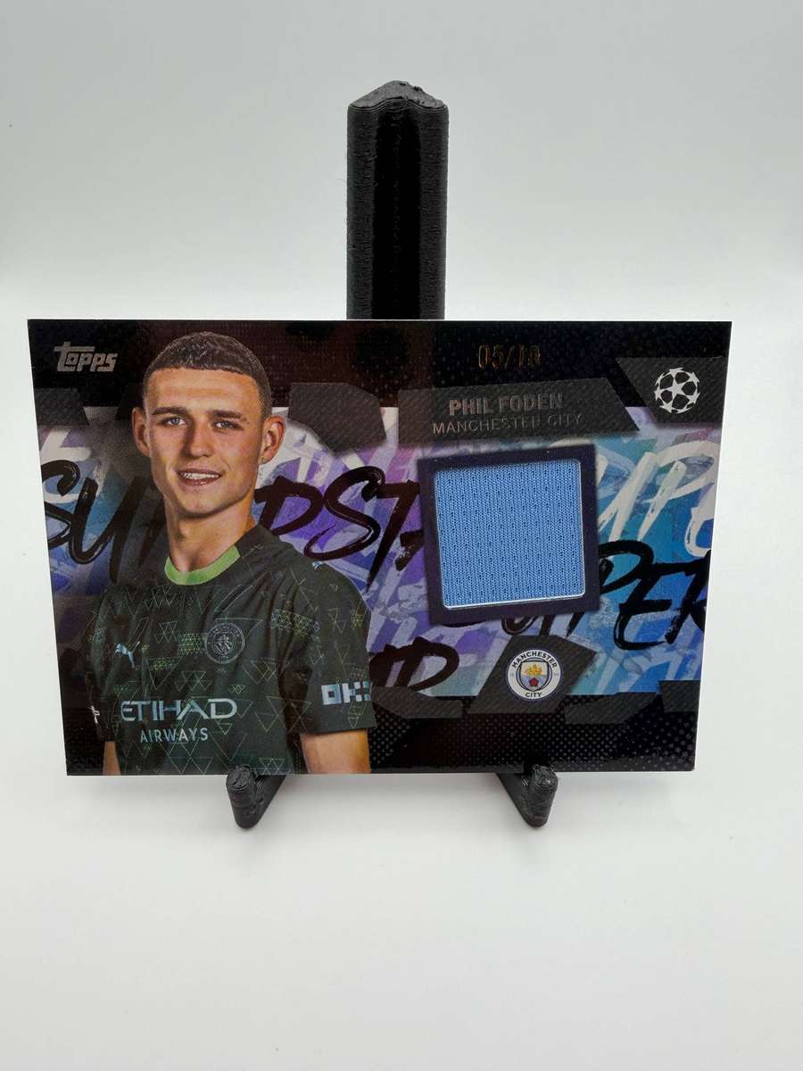 Topps Phil Foden Manchester City Player Worn Relic Patch 05/10