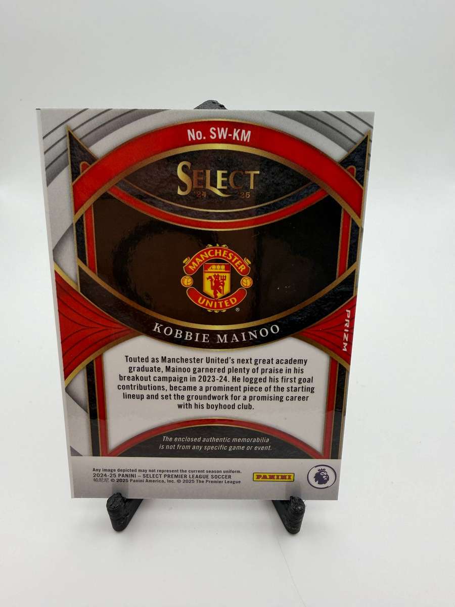 Panini Select Kobbie Mainoo Manchester United Patch