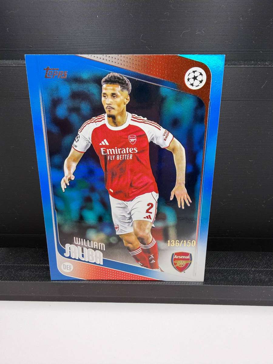 Topps William Saliba Arsenal /150