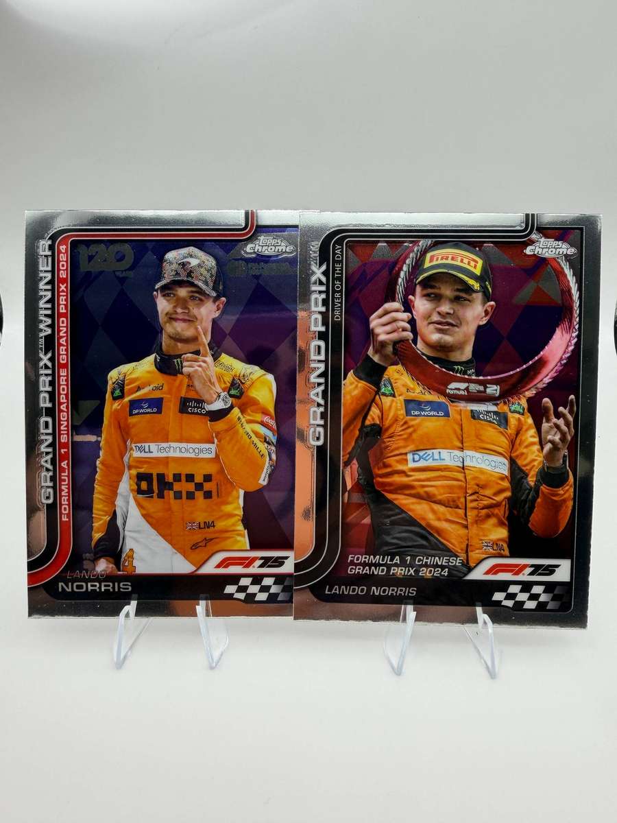Topps F1 Chrome Lando Norris Bundle