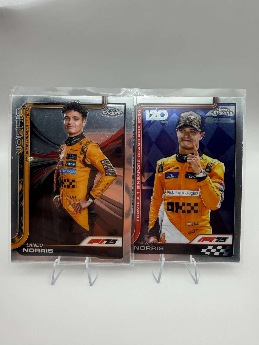 Topps F1 Chrome Lando Norris Bundle