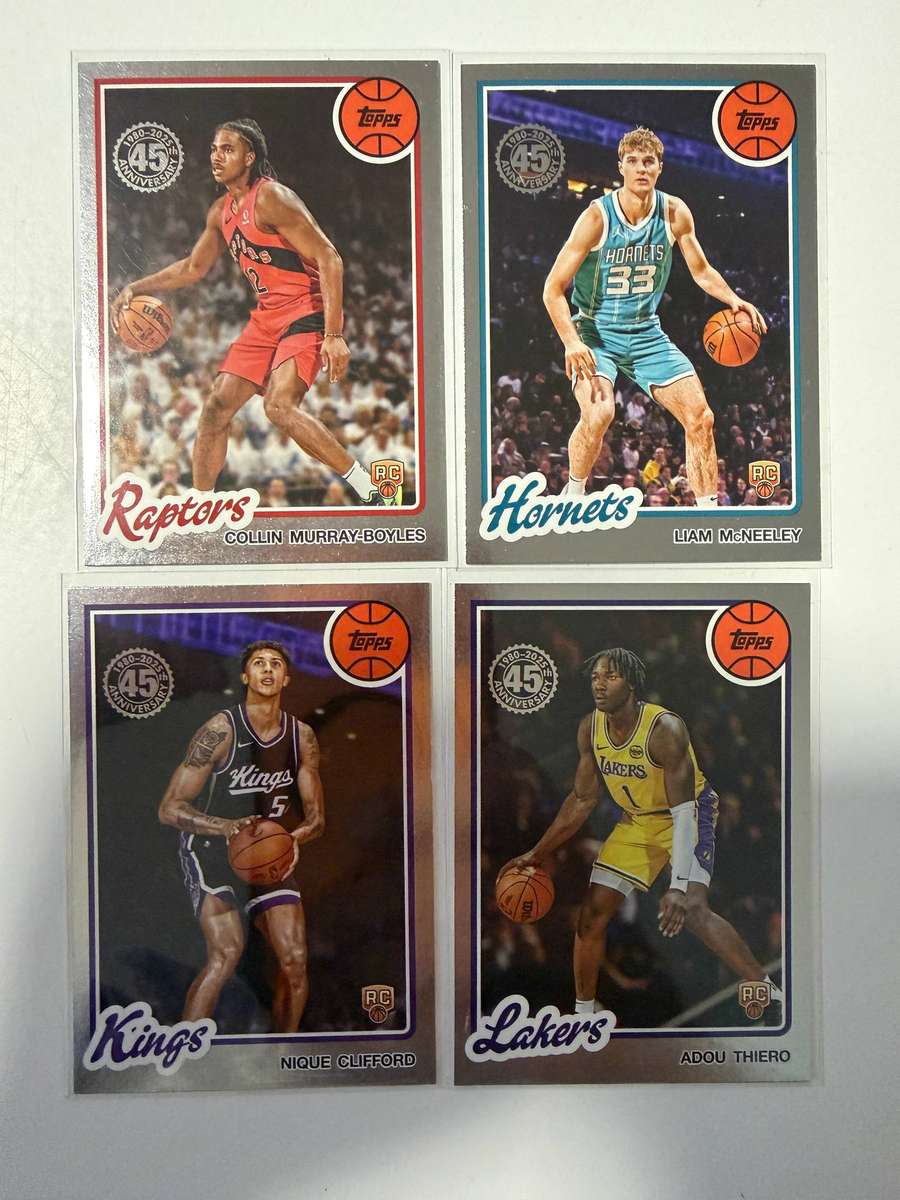 HUGE Topps NBA Card Bundle - Inserts, Parallels, Base - 300+ Cards