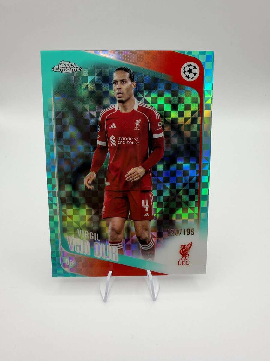 Topps Chrome UCC Virgil Van Dijk / 199 Liverpool