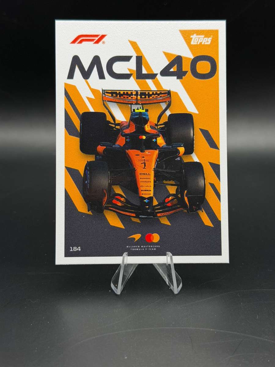 Topps F1 Turbo Attax Car Lando Norris