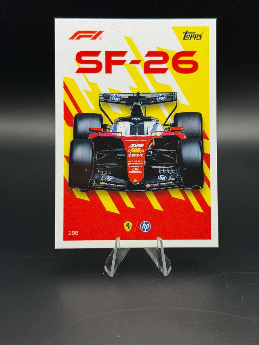 Topps F1 Turbo Attax Car Charles Leclerc