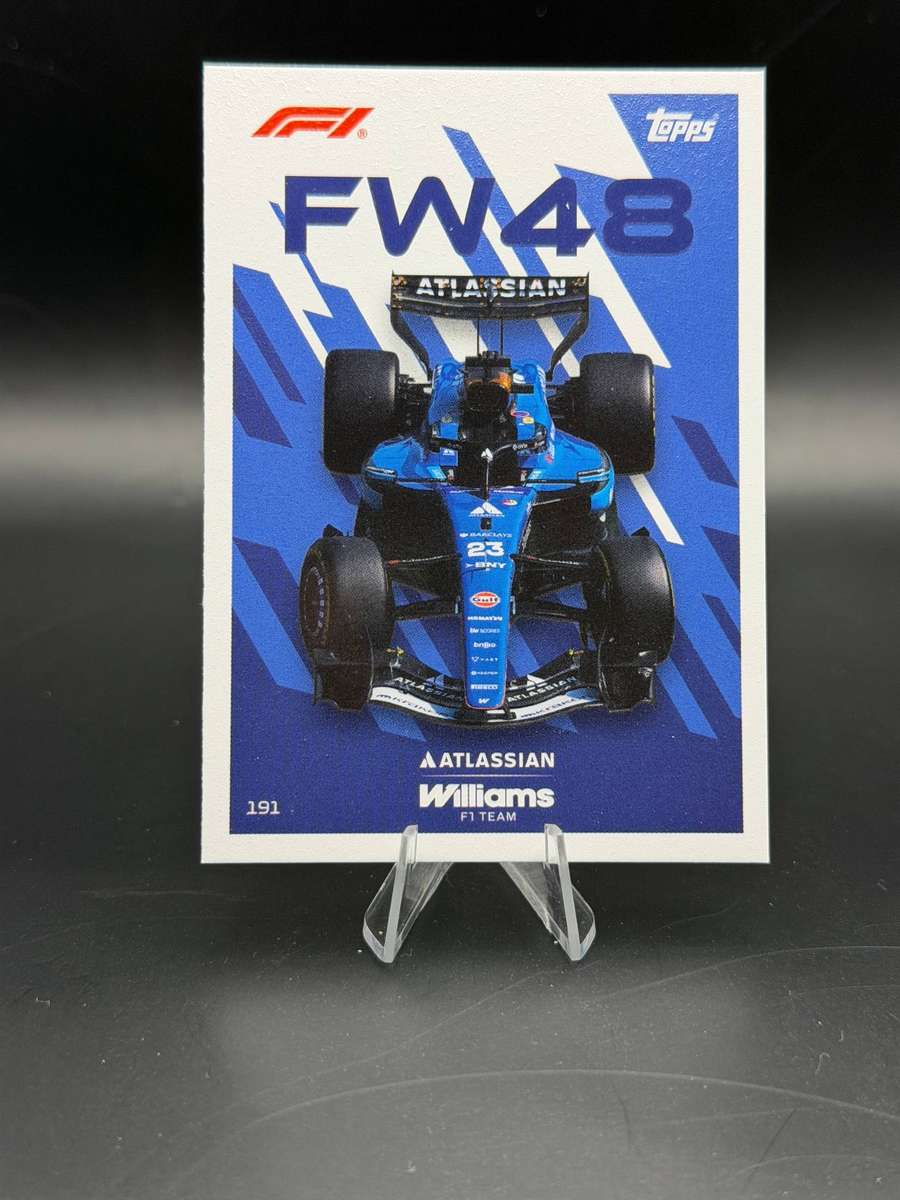 Topps F1 Turbo Attax Car Alex Albon