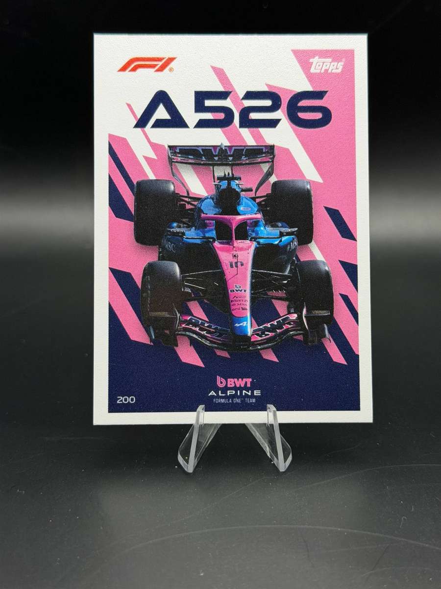 Topps F1 Turbo Attax Car Pierre Gasly