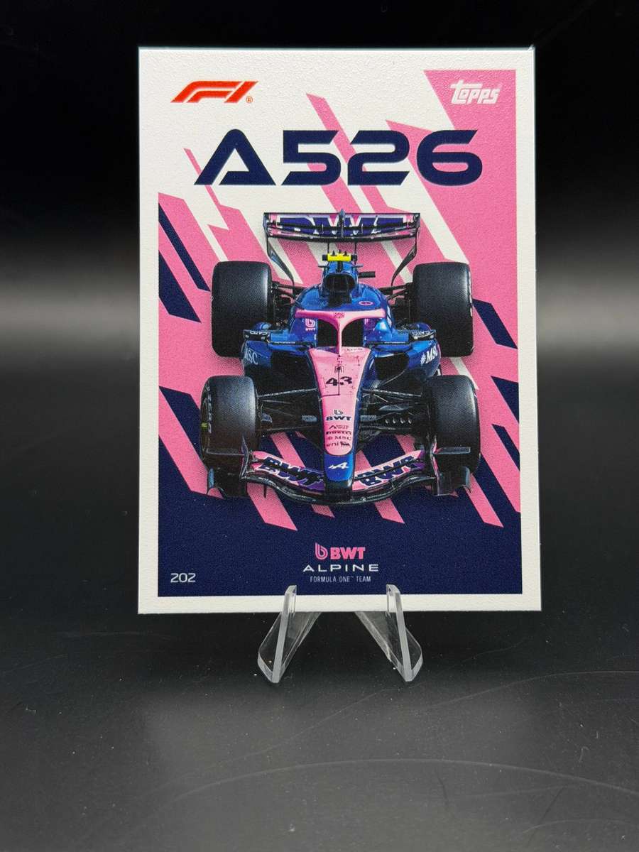 Topps F1 Turbo Attax Car Franco Colapinto