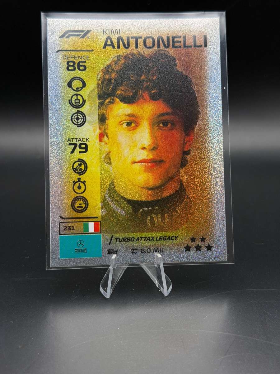 Topps F1 Turbo Attax Legacy Kimi Antonelli
