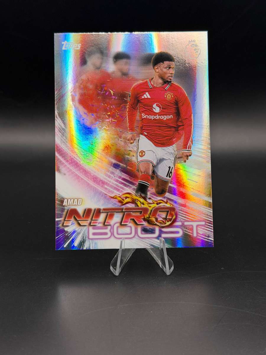 2026/27 Topps Premier League Flagship Nitro Boost Amad Manchester United