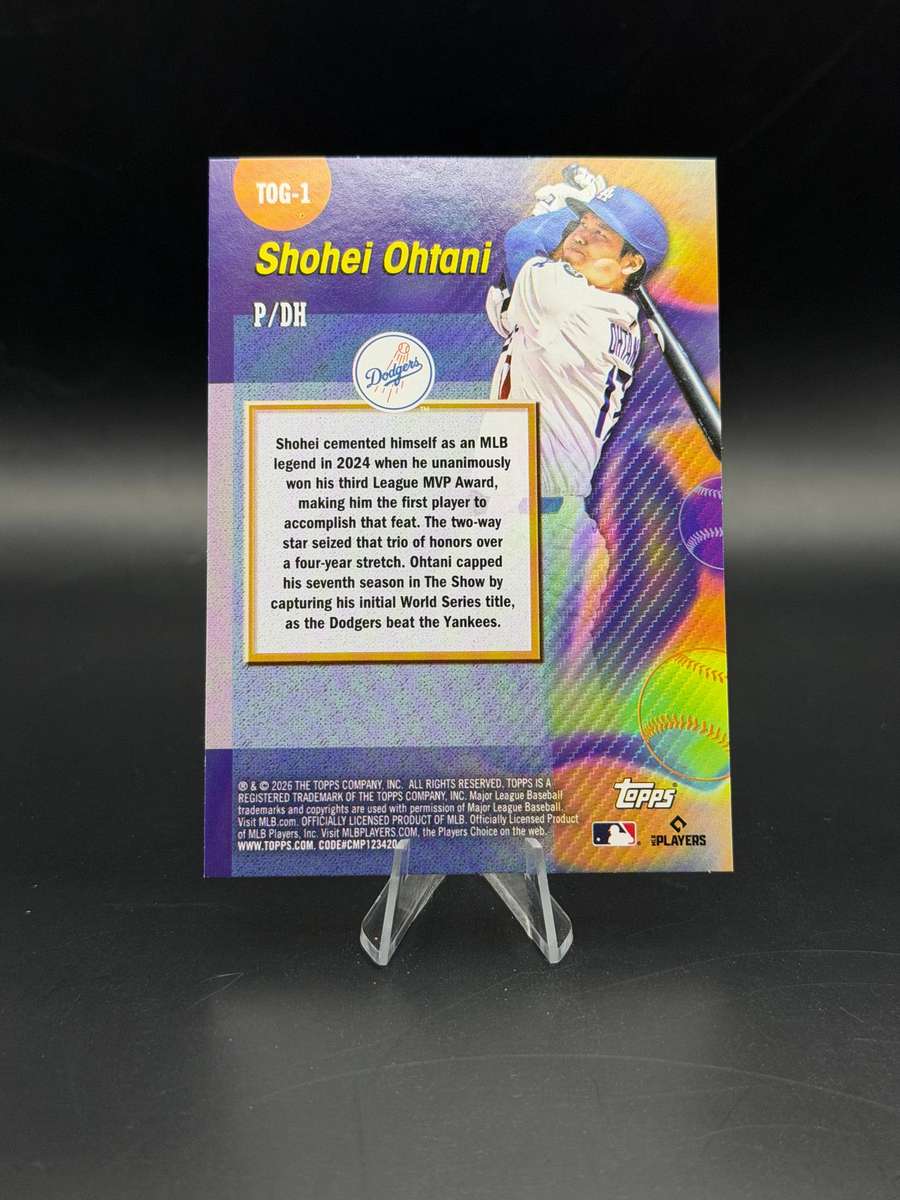 2026 Topps Series Baseball Shohei Ohtani Titans