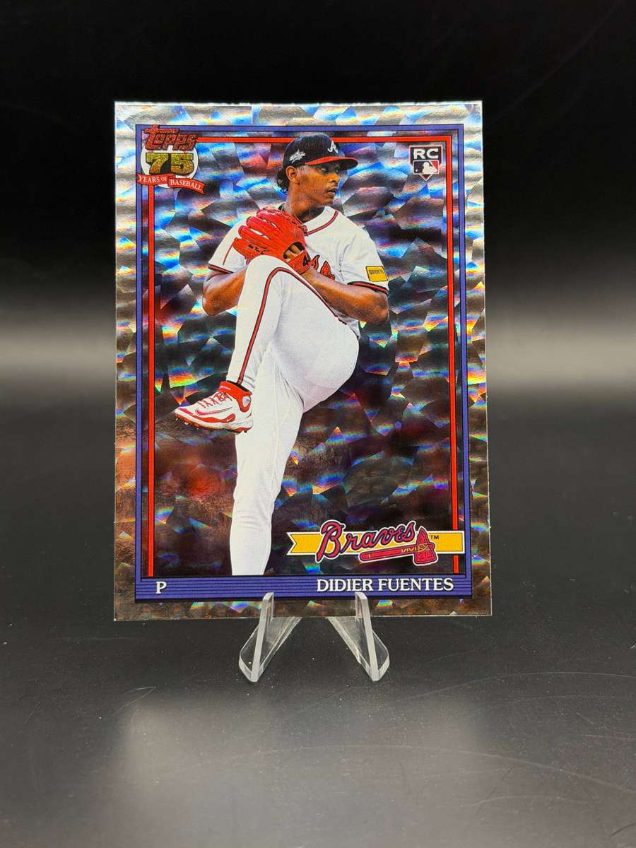 2026 Topps Series Baseball Cracked Silver Didier Fuentes Rookie Card