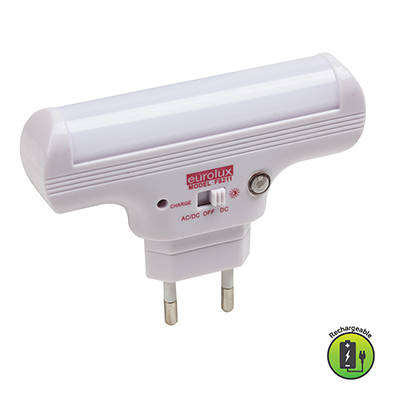 Rechargeable Emergency LED Wall Socket Lamp | Load Shedding Light | SA Plug | Auto On Power Failure