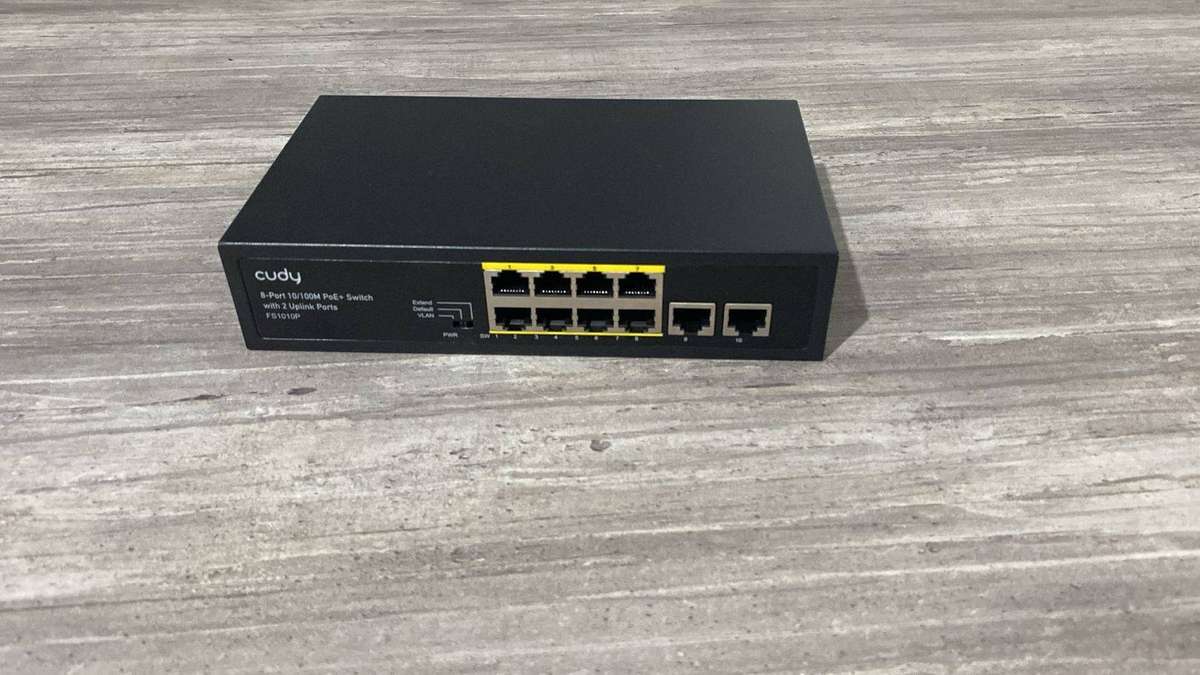 Cudy 10-Port Unmanaged Poe+ Switch