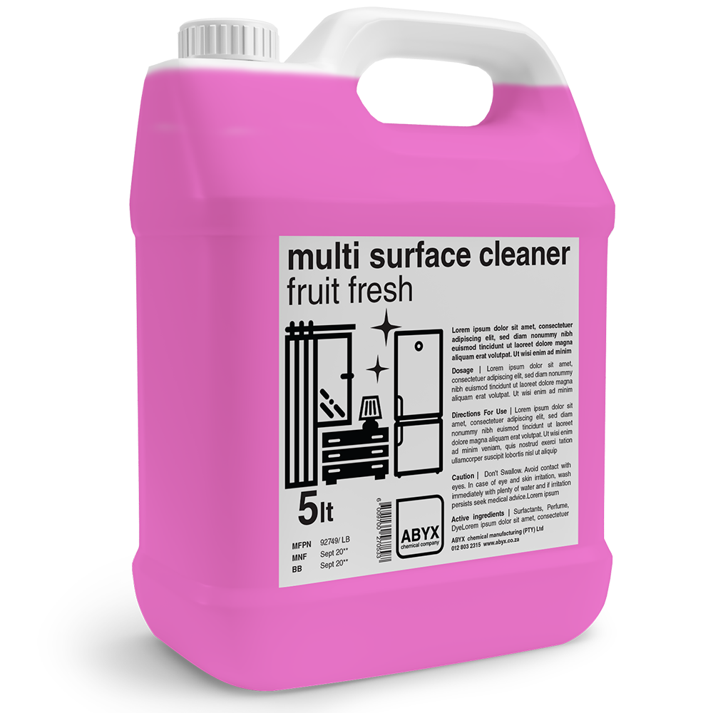 ABYX multi surface cleaner | fruit fresh | 5L