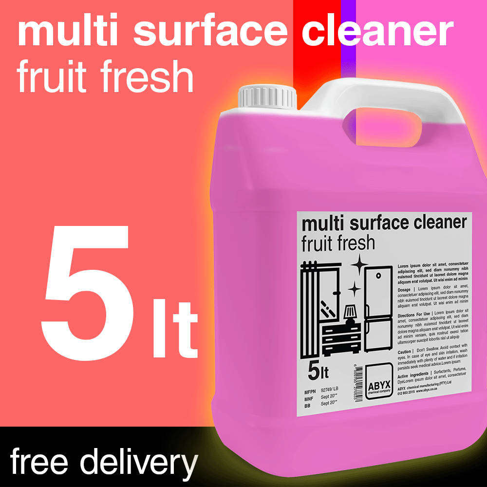 ABYX multi surface cleaner | fruit fresh | 5L