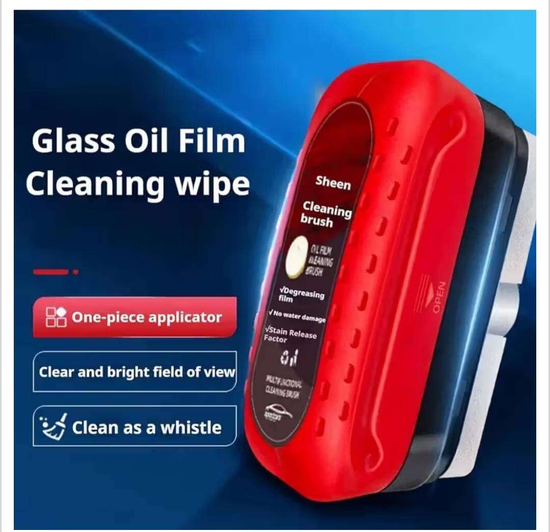 Oil film cleaning brush