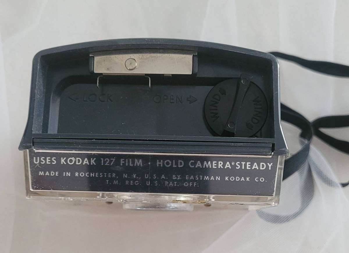 Kodak 1960's Brownie Fiesta Camera in Original Box with Manual