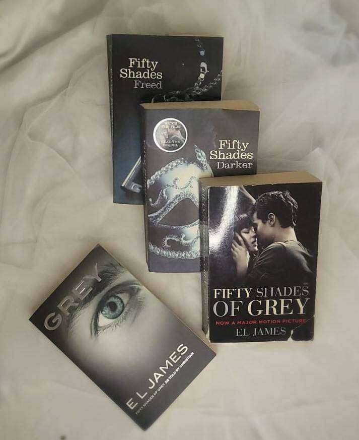 FIFTY SHADES COMPLETE COLLECTION (4 BOOKS) For Sale