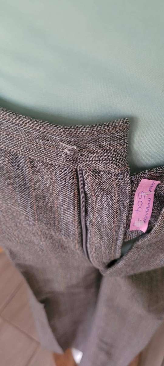 Dugson Trevira Vintage 2-Piece Suit | 25% Virgin Wool | Grey | Approx S/M