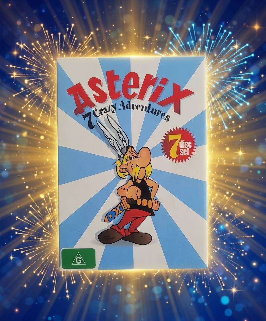 Asterix 7 Crazy Adventures  Complete 7-Disc DVD Boxset