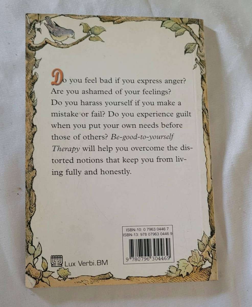 Be-Good-To-Yourself Therapy  Cherry Hartman  Lux Verbi BM  Self Help Gift Book