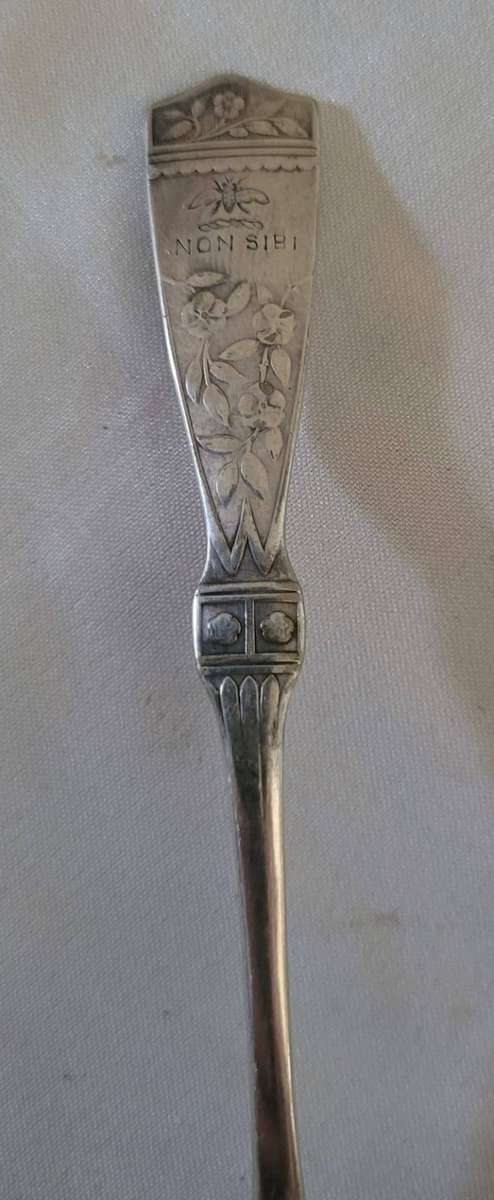 ANTIQUE REED & BARTON NON SIBI SILVER-PLATED DINNER FORKS  Set of 6
