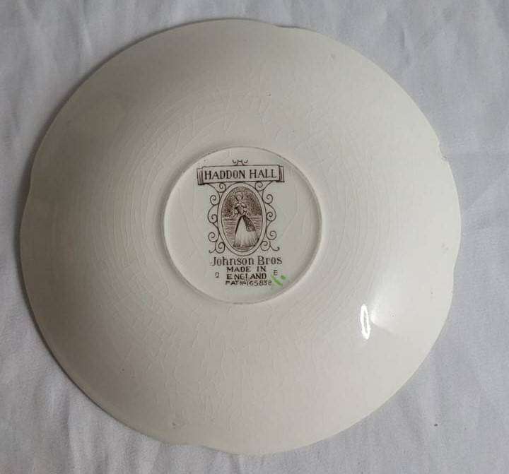 Johnson Bros Haddon Hall Vintage Side Plate | Made in England | Transferware Collectible