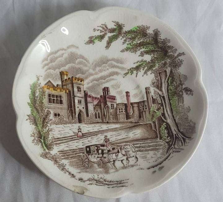 Johnson Bros Haddon Hall Vintage Side Plate | Made in England | Transferware Collectible
