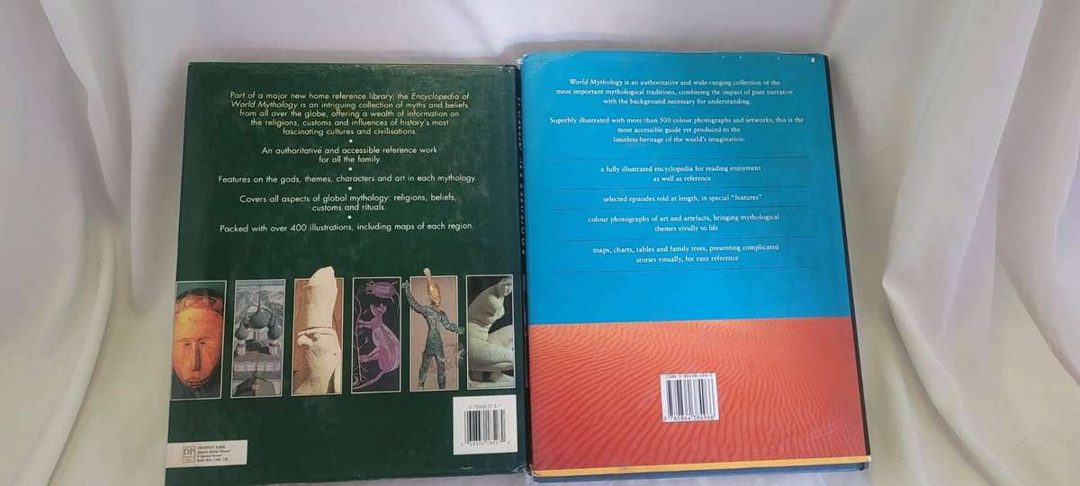 World Mythology Reference Book Bundle (2 Hardcovers)