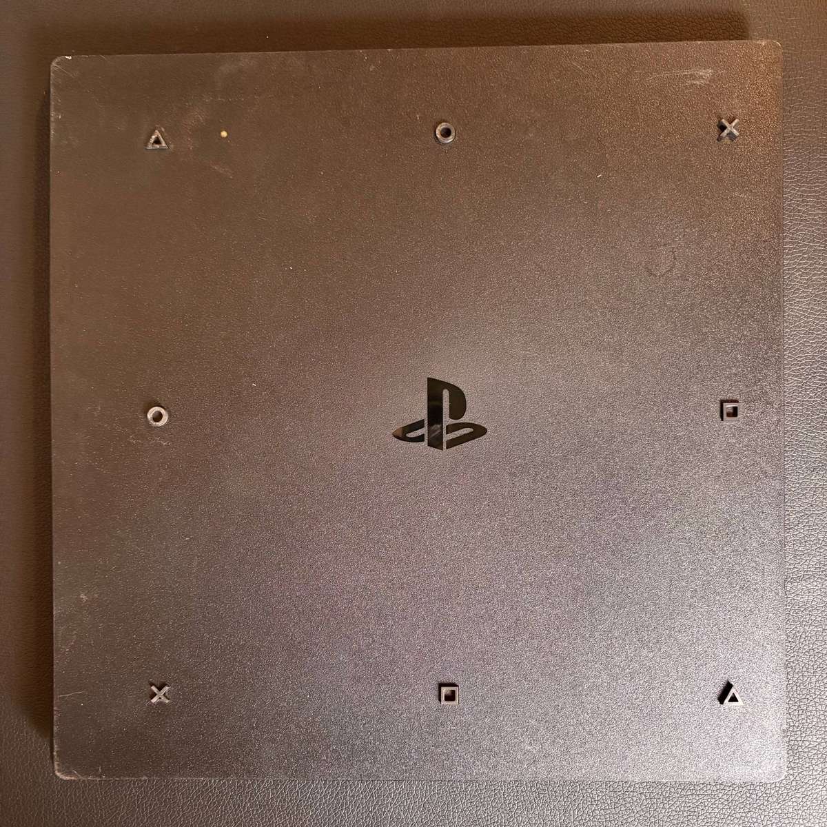 Black Playstation 4 PS4 Pro Bottom Housing Shell Cover