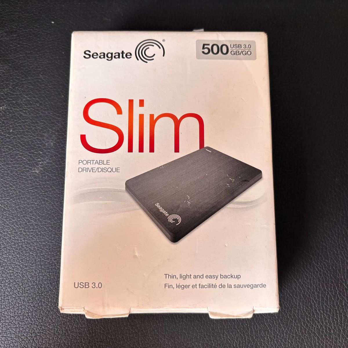 Seagate Slim Portable Drive 500GB USB 3.0
